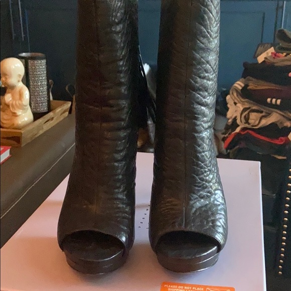 Vera Wang Lavender Sabina Open Toe Boot - Picture 3 of 5